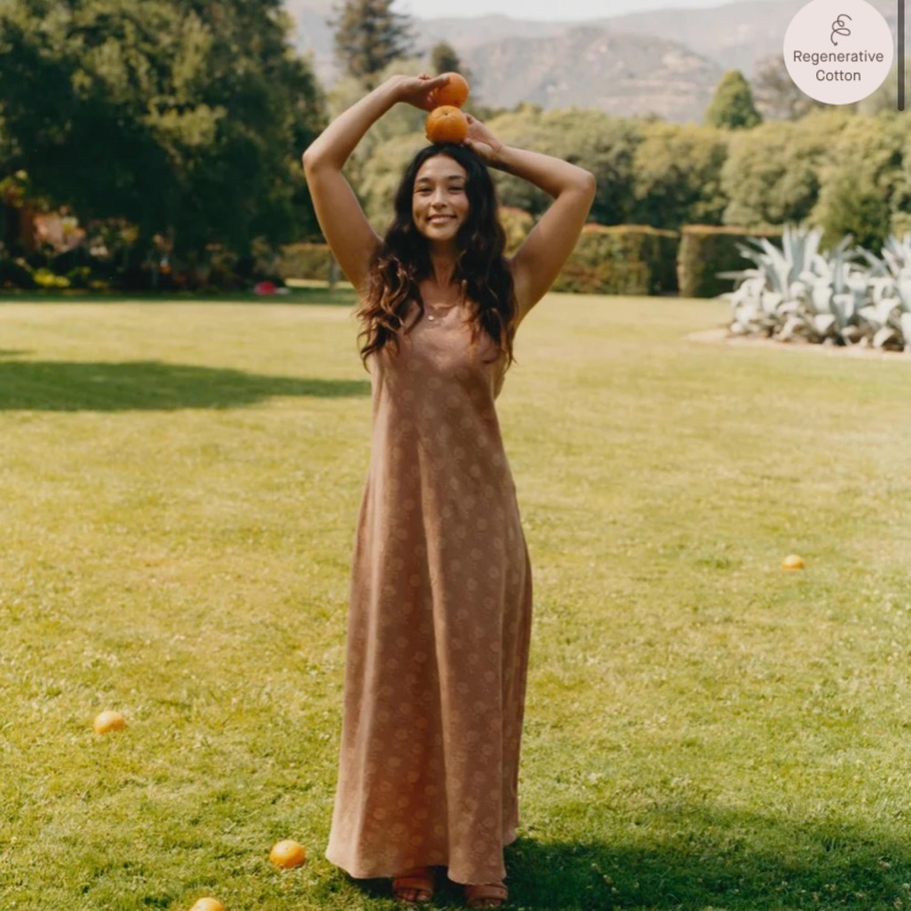 ISO CHRISTY DAWN SAGE DRESS